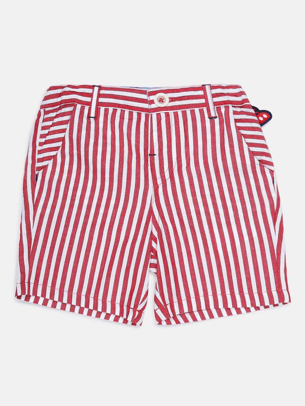 Red And White Striped Shorts image number 0
